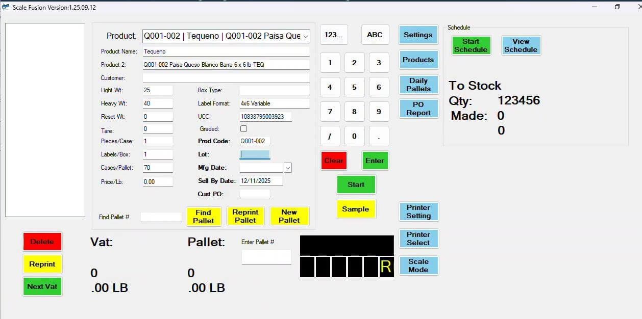 A Complete Inventory System for the Food Industry